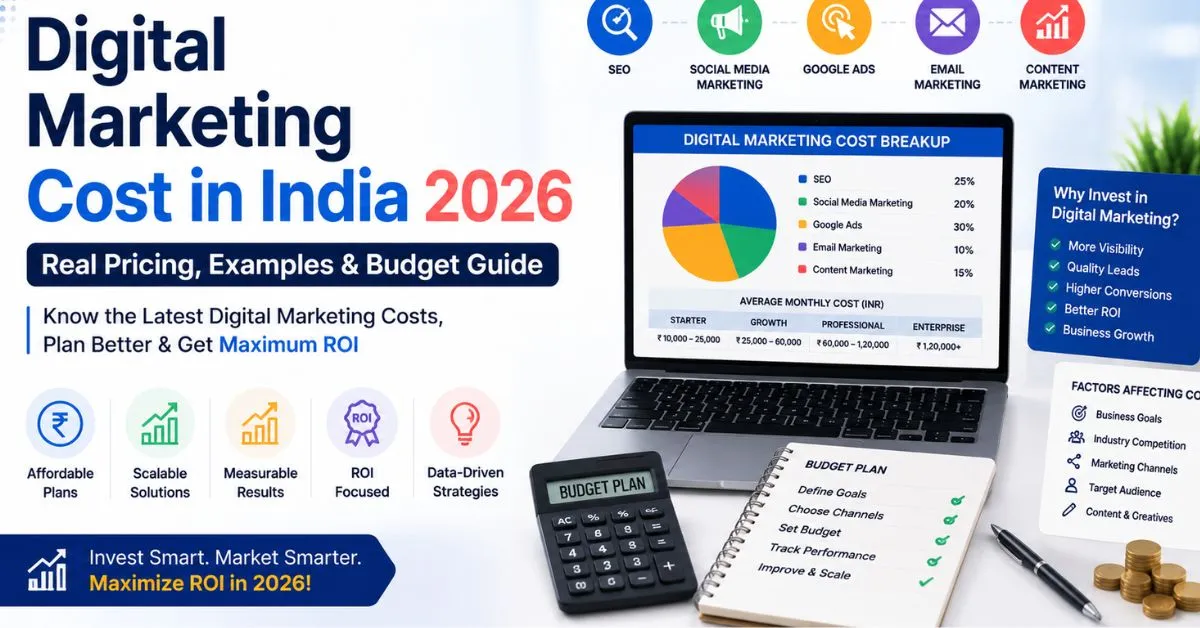 Digital Marketing Cost in India