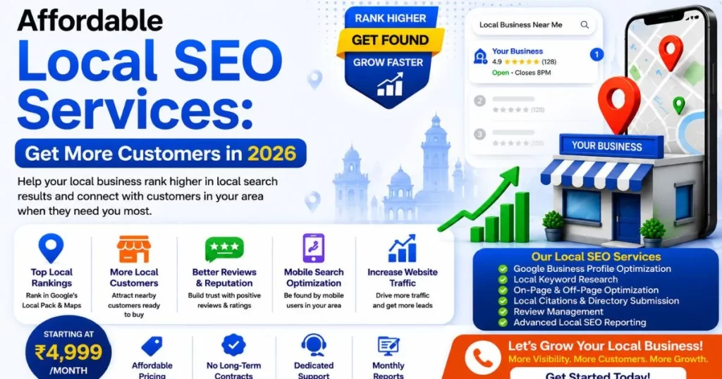 Affordable Local SEO Services: Get More Customers in 2026