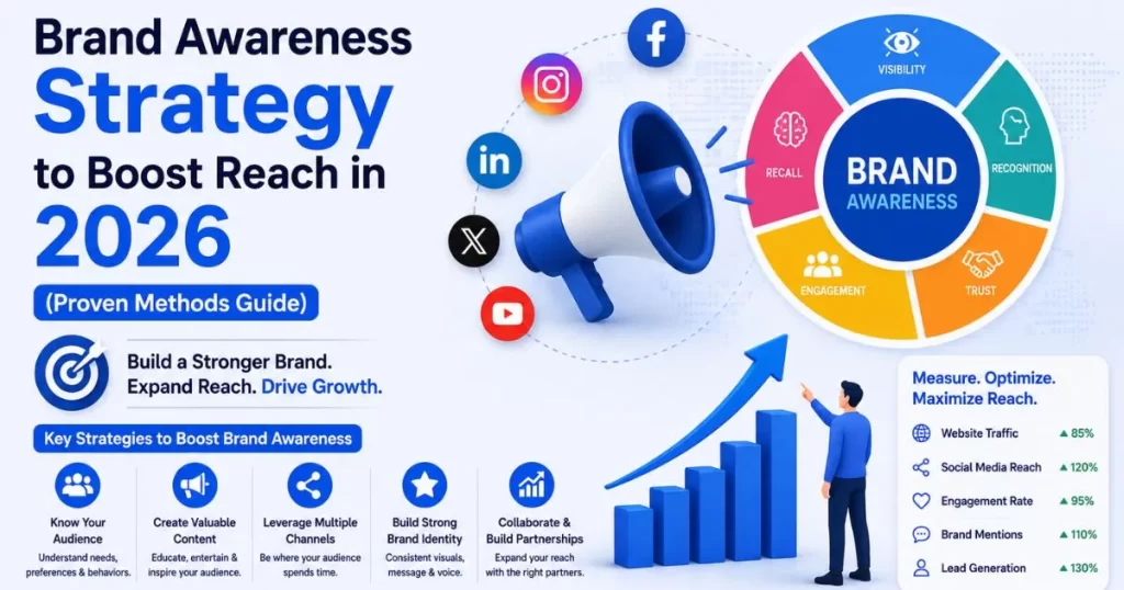 Brand Awareness Strategy to Boost Reach in 2026 (Proven Methods Guide)