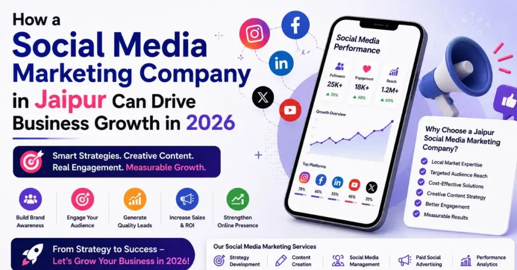 How a Social Media Marketing Company in Jaipur Can Drive Business Growth in 2026