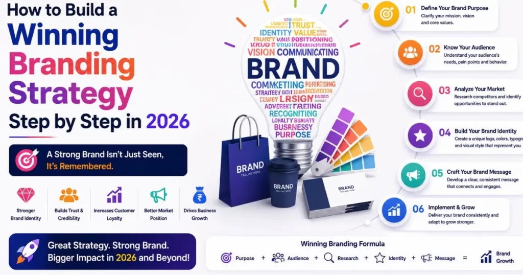 How to Build a Winning Branding Strategy Step by Step in 2026