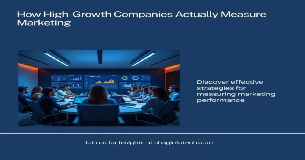 How High-Growth Companies Actually Measure Marketing