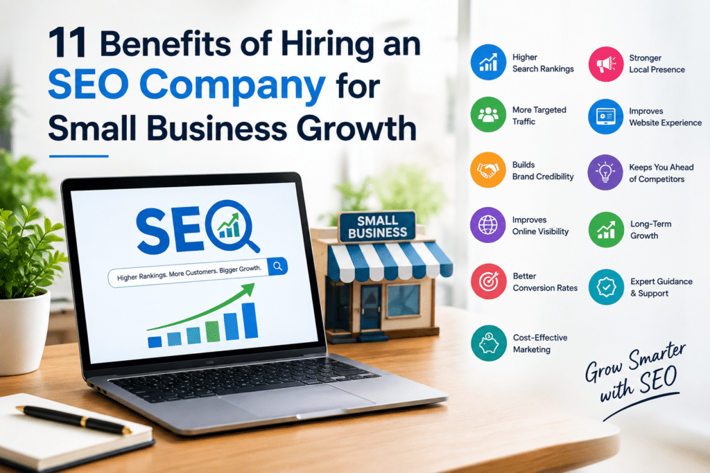 11 Benefits of Hiring an SEO Company for Small Business Growth
