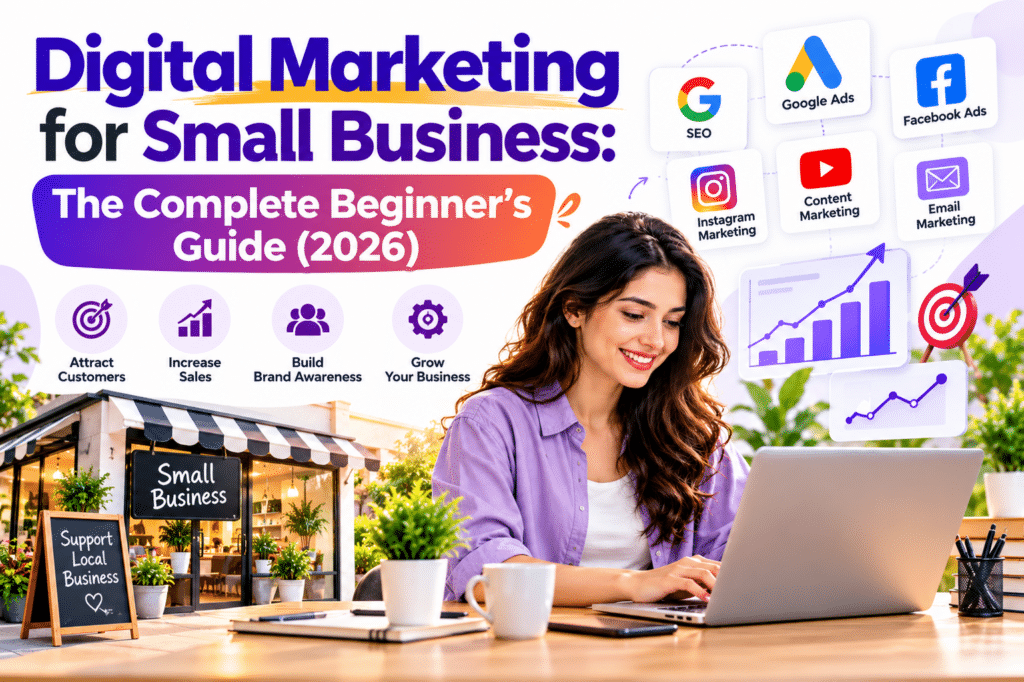 Digital Marketing for Small Business: The Complete Beginner’s Guide (2026)