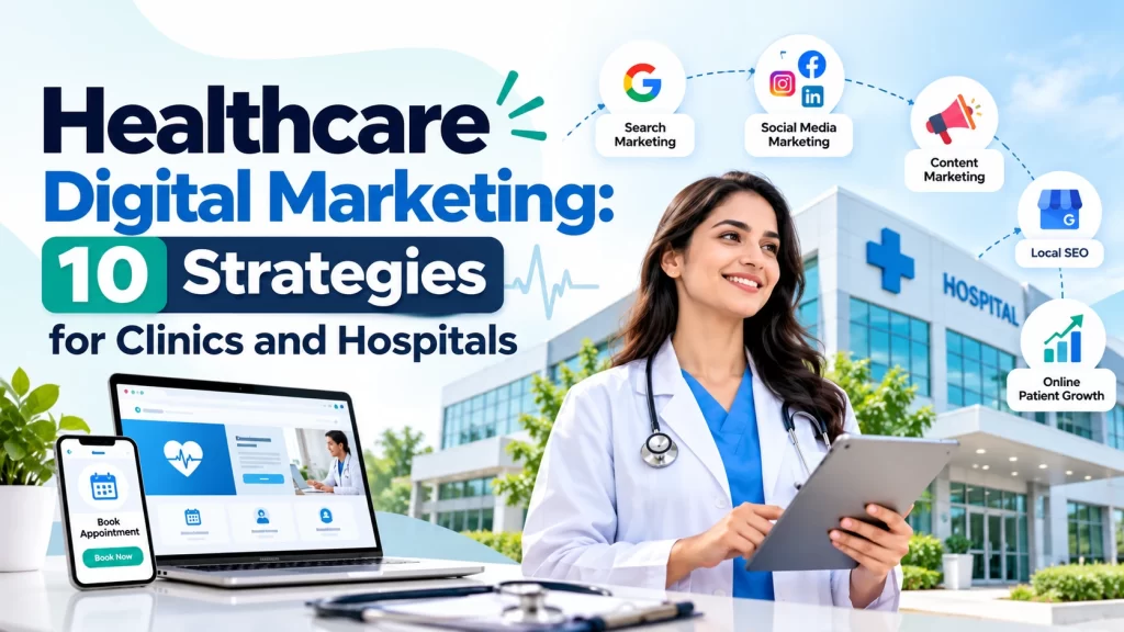 Healthcare Digital Marketing: 10 Strategies for Clinics and Hospitals