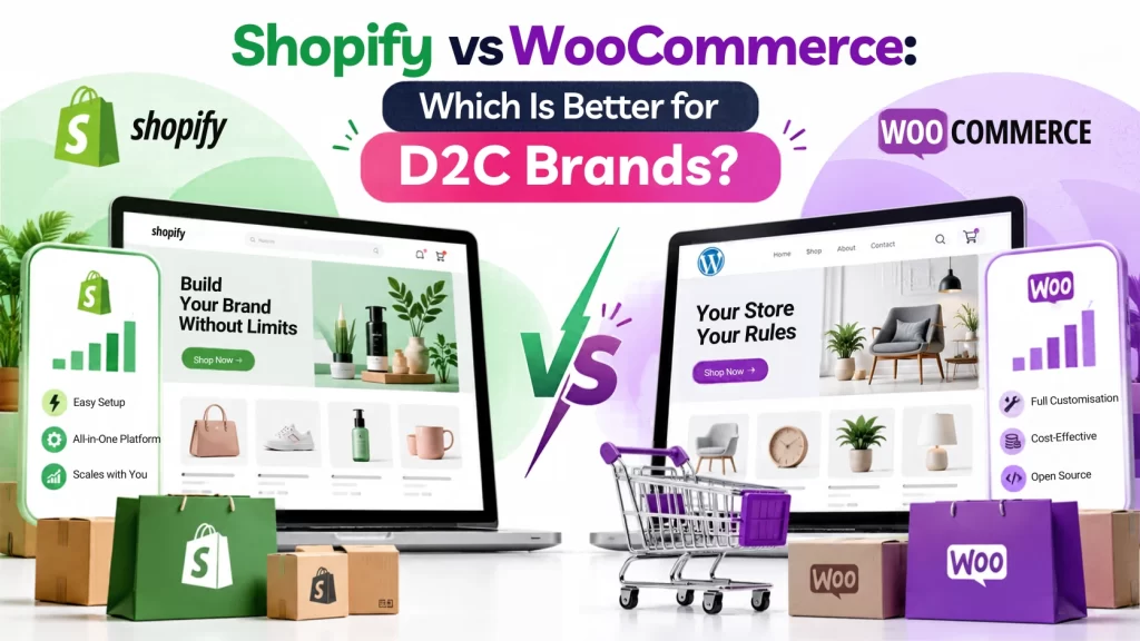 Shopify vs WooCommerce: Which Is Better for D2C Brands?